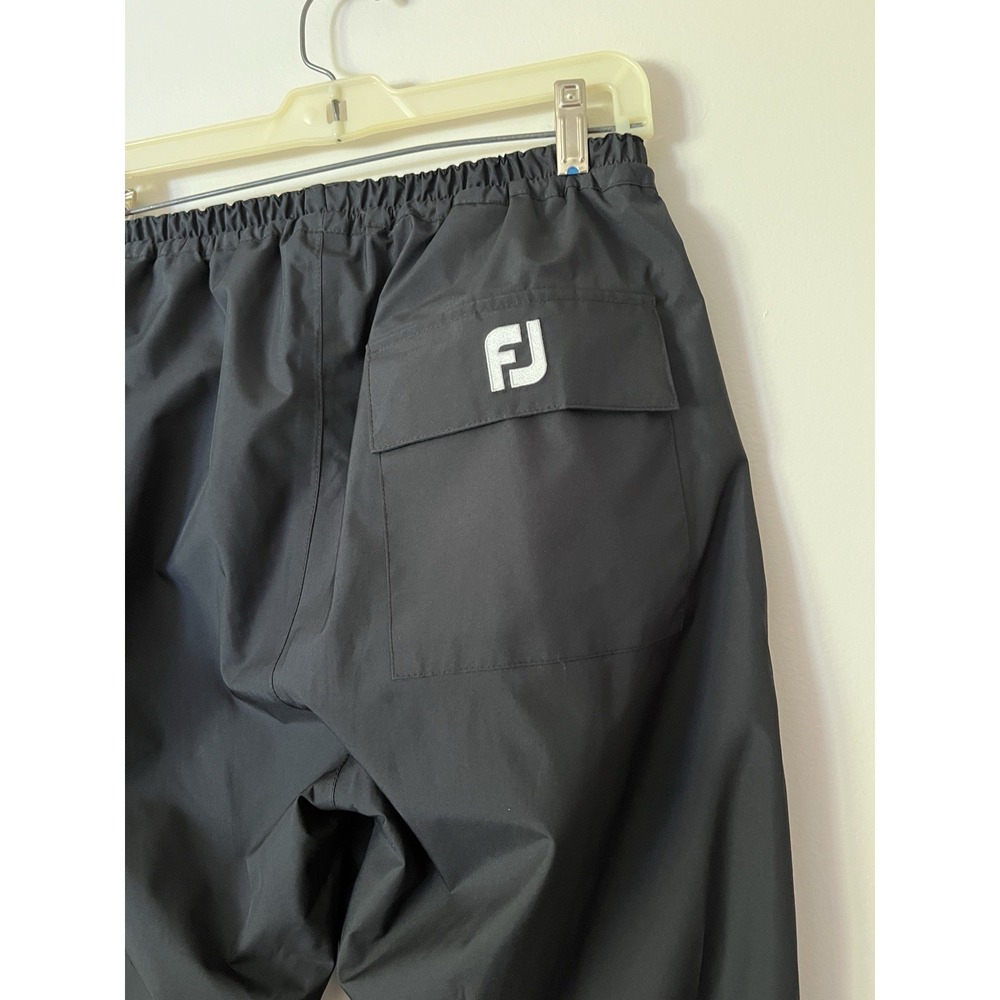 FootJoy DryJoys Pants Mens Large Rain Golf Ankle Zip Elastic Waist  Waterproof - Picture 6 of 9